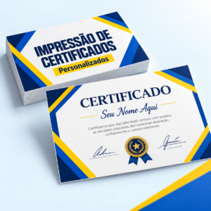 Impressão de Certificado