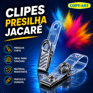 Clipes Presilha Jacaré