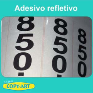 Adesivo refletivo m2