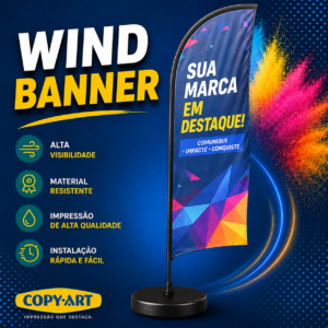 Wind Banner 280x55cm