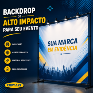 Backdrop  300x250cm - 440g Brilho