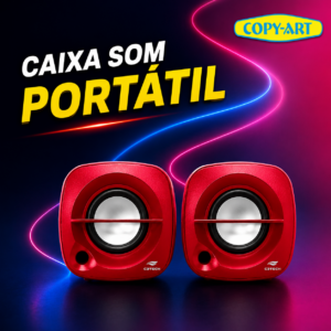 Caixa De Som C3tech Speaker 2.0 - Sp-303RD