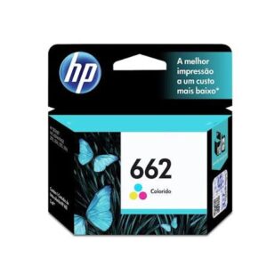 Cartucho HP 662 Colorido Original (CZ104AB)